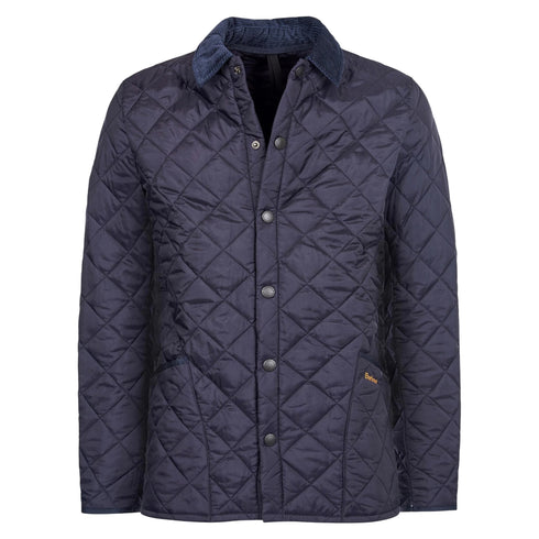 Giacca Uomo Heritage Liddesdale, con colletto in velluto ed impunture a rombi